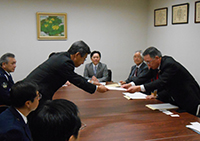 清田警察署、北野・清田中央地区 交番の早期設置について、北海道警察等に申し入れる！