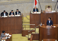 平成27年第2回定例道議会　一般質問で知事に政策提言！