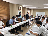 全道幹事長会議で地域の課題を伺う