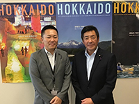 勝部参議と札幌開催になった、2020年東京オリンピックマラソン・競歩について打ち合わせ